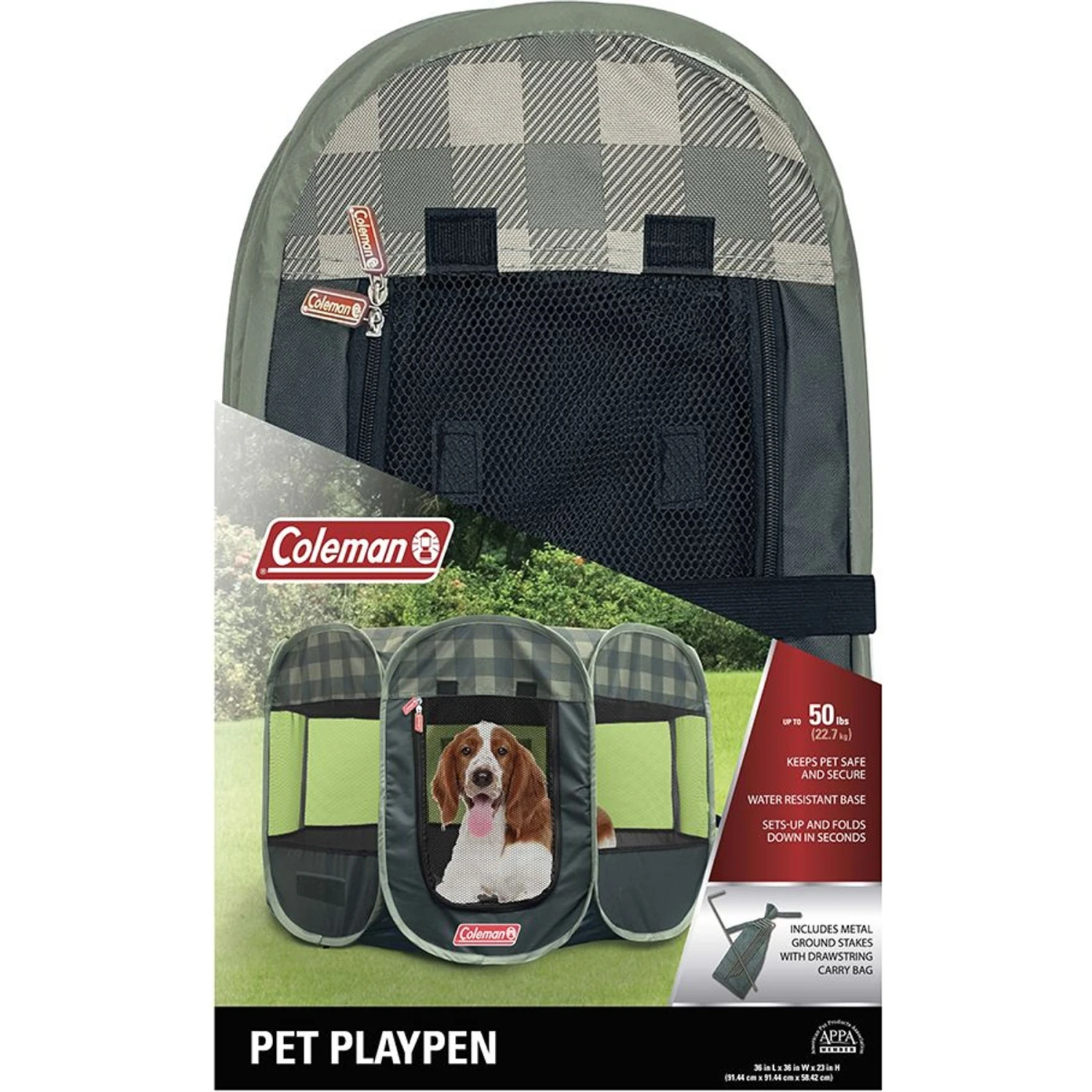 Coleman Camo Dog Playpen 4 Coleman Camo Dog Playpen - Image 2