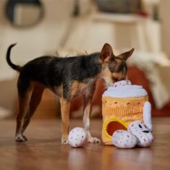 Frisco Halloween Fall Latte Hide & Seek Puzzle Plush Squeaky Dog Toy -Dog Supplies Shop 668326 PT3. AC SS1800 V1689350590