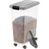 IRIS Airtight Cat, Dog & Bird Food Storage Container With Attachable Casters -Dog Supplies Shop 677342 MAIN. AC SS1800 V1686074100