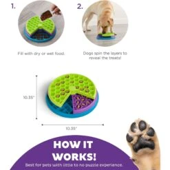 Outward Hound Lickin' Layers Interactive Puzzle Game & Slow Feeder, Multicolor, One-Size -Dog Supplies Shop 684974 PT2. AC SS1800 V1694439671