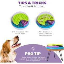 Outward Hound Lickin' Layers Interactive Puzzle Game & Slow Feeder, Multicolor, One-Size -Dog Supplies Shop 684974 PT4. AC SS1800 V1694439679
