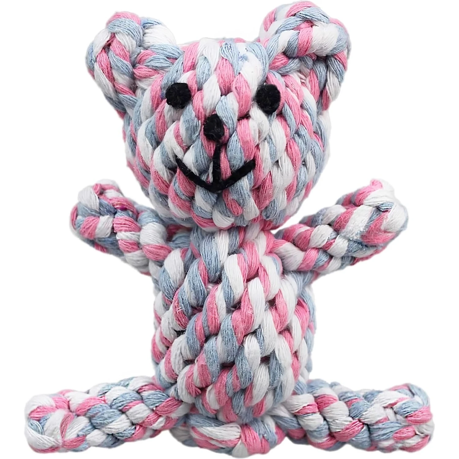 SunGrow Teddy Bear Dog & Small Pet Dental Chews Toy, 5-in 3 SunGrow Teddy Bear Dog & Small Pet Dental Chews Toy, 5-in