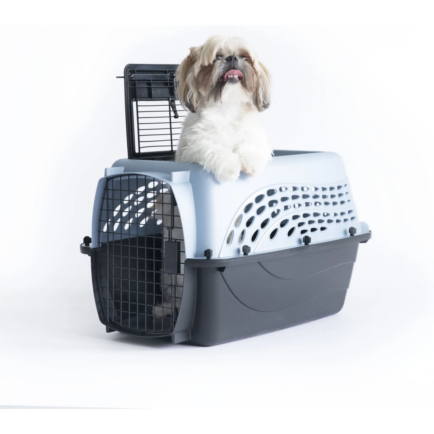 Petmate Two Door Top Load Dog & Cat Kennel 7 Petmate Two Door Top Load Dog & Cat Kennel - Image 5