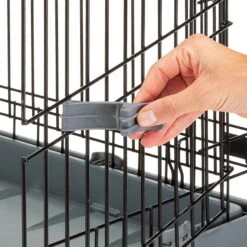 Ferplast Superior Hybrid ECO Dog Crate & Playpen, Gray -Dog Supplies Shop 688502 PT4. AC SS1800 V1667598419