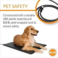 K&H Pet Products Original Lectro-Kennel Outdoor Heated Dog Pad With Cover -Dog Supplies Shop 69506 PT2. AC SS1800 V1613068659