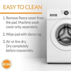 K&H Pet Products Original Lectro-Kennel Outdoor Heated Dog Pad With Cover -Dog Supplies Shop 69506 PT7. AC SS1800 V1643396788