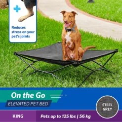 Coolaroo On The Go Elevated Cat & Dog Bed With Removable Cover -Dog Supplies Shop 696990 PT2. AC SS1800 V1667863730