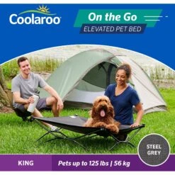 Coolaroo On The Go Elevated Cat & Dog Bed With Removable Cover -Dog Supplies Shop 696990 PT3. AC SS1800 V1667865659