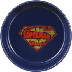 Fetch For Pets DC Comics Superman Logo Dog Bowl, 3.5 Cup -Dog Supplies Shop 697710 PT3. AC SS1800 V1676751807
