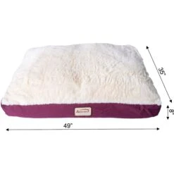 Armarkat Dog Pillow Bed With Removable Cover, Burgundy/Ivory -Dog Supplies Shop 70147 PT8. AC SS1800 V1628109395