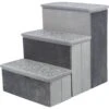 TRIXIE Velour Foldable Cat & Dog Stairs With Storage, Gray 2 TRIXIE Velour Foldable Cat & Dog Stairs With Storage, Gray -Dog Supplies Shop 701518 MAIN. AC SS1800 V1668544385