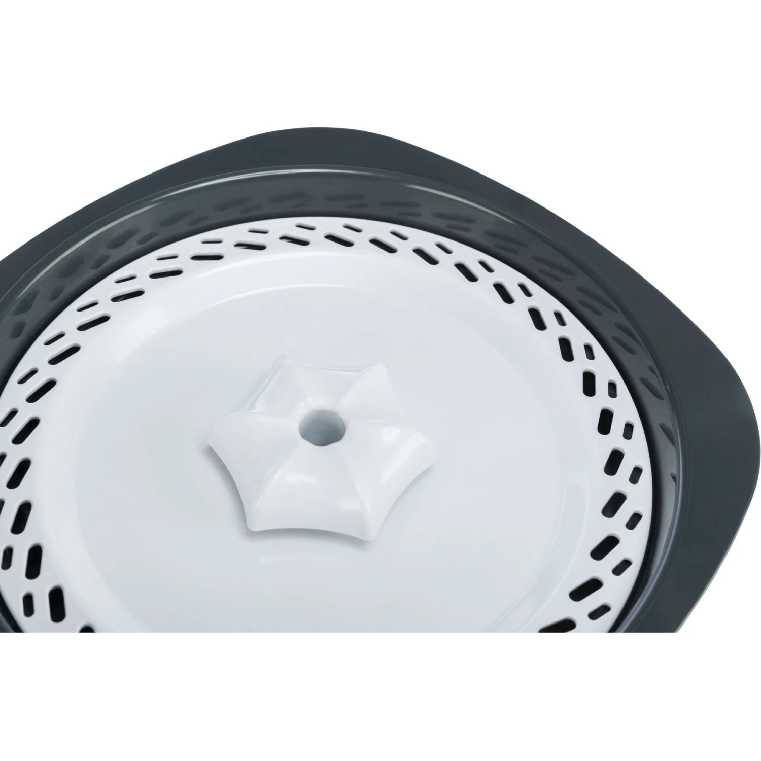 TRIXIE Flower Cat & Dog Water Fountain, White/Gray, 68-oz 6 TRIXIE Flower Cat & Dog Water Fountain, White/Gray, 68-oz - Image 4