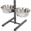 Iconic Pet Adjustable Stainless Steel Elevated Dog Bowl, H Design 1 Iconic Pet Adjustable Stainless Steel Elevated Dog Bowl, H Design -Dog Supplies Shop 701886 MAIN. AC SS1800 V1668110159
