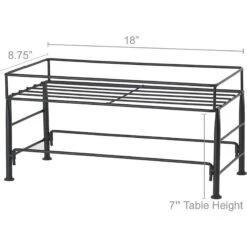 PetRageous Designs Set The Table Non-Skid Pet Bowl Wire Stand -Dog Supplies Shop 70410 PT2. AC SS1800 V1628227303