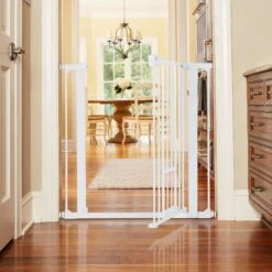 MyPet Tall & Wide Walk Thru Easypass Cat & Dog Gate, White 12 MyPet Tall & Wide Walk Thru Easypass Cat & Dog Gate, White -Dog Supplies Shop 711774 PT2. AC SS1800 V1670434301