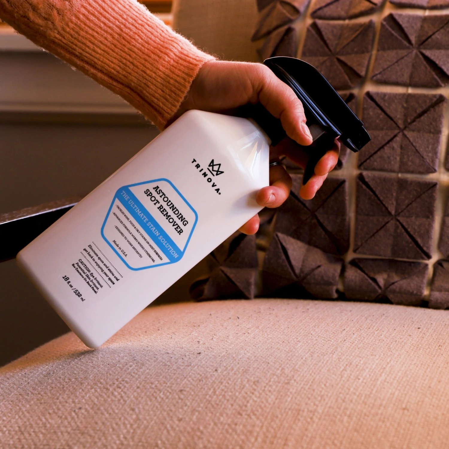 TriNova Carpet Spot Remover Spray, 18-oz Bottle 7 TriNova Carpet Spot Remover Spray, 18-oz Bottle - Image 5