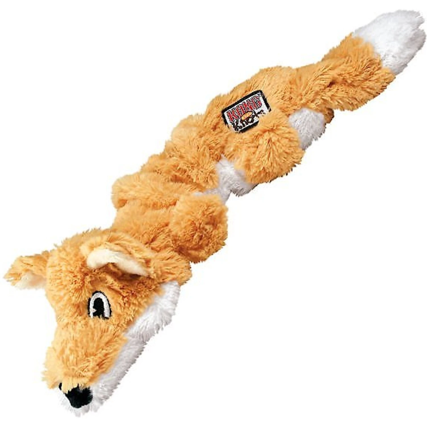 KONG Scrunch Knots Fox Dog Toy 3 KONG Scrunch Knots Fox Dog Toy