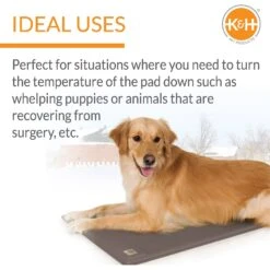 K&H Pet Products Deluxe Lectro-Kennel Heated Pad & Cover -Dog Supplies Shop 72222 PT2. AC SS1800 V1647907382