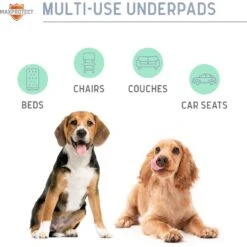 Chew + Heal Max Protect Quick-Dry Reusable Dog Pee Pads, 34-in -Dog Supplies Shop 722782 PT6. AC SS1800 V1670969421