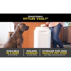 Gamma2 Vittles Vault Pet Food Storage -Dog Supplies Shop 73476 PT2. AC SS1800 V1445890015
