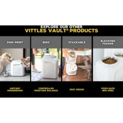 Gamma2 Vittles Vault Pet Food Storage -Dog Supplies Shop 73476 PT4. AC SS1800 V1445890018