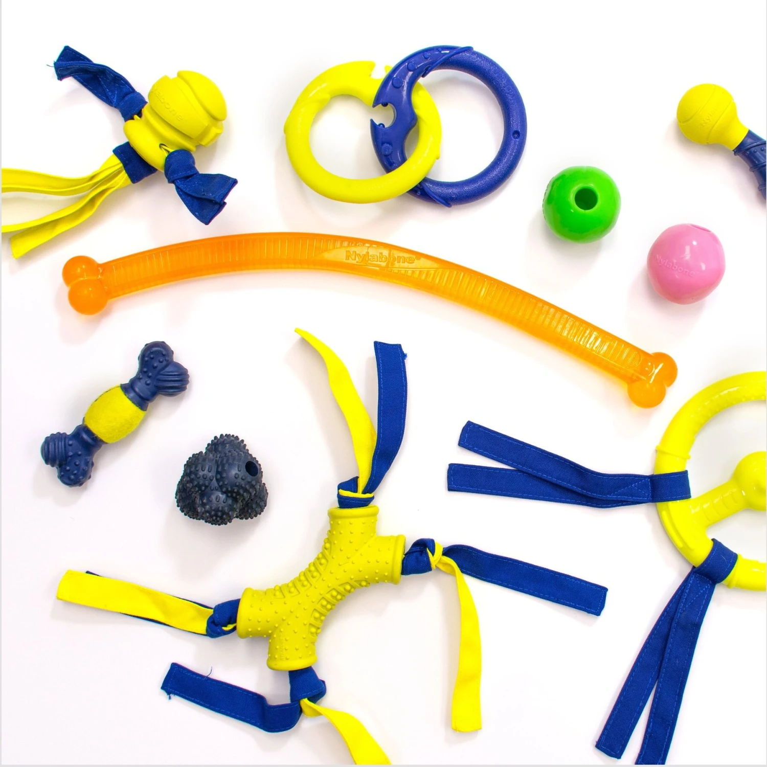 Nylabone Power Play Crazy Stick Dog Toy, Orange 9 Nylabone Power Play Crazy Stick Dog Toy, Orange - Image 7