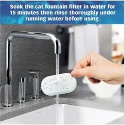 Pet Standard PETLIBRO Model PLWF003 Stainless Steel Pet Water Fountain Replacement Filter & Replacement Pre-Filter Sponges, 67-oz, 12-pack -Dog Supplies Shop 738846 PT6. AC SS1800 V1675290101