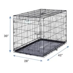 Precision Pet Products Provalu Single Door Collapsible Wire Dog Crate -Dog Supplies Shop 74077 PT2. AC SS1800 V1564754506