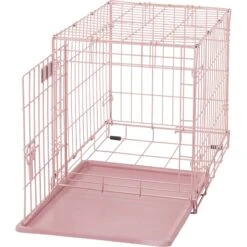 MidWest ICrate Single Door Collapsible Wire Dog Crate, Pink, 24 Inch 18 MidWest ICrate Single Door Collapsible Wire Dog Crate, Pink, 24 Inch -Dog Supplies Shop 74290 PT7. AC SS1800 V1562173060