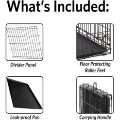 MidWest Ultima Pro Double Door Collapsible Wire Dog Crate -Dog Supplies Shop 74309 PT6. AC SS1800 V1562173333