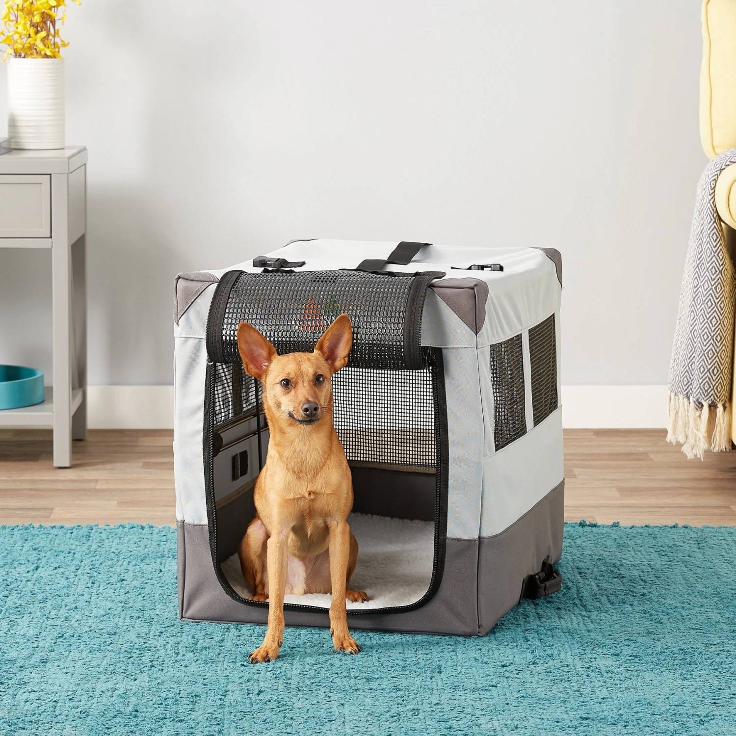 MidWest Canine Camper Single Door Collapsible Soft-Sided Dog Crate 3 MidWest Canine Camper Single Door Collapsible Soft-Sided Dog Crate