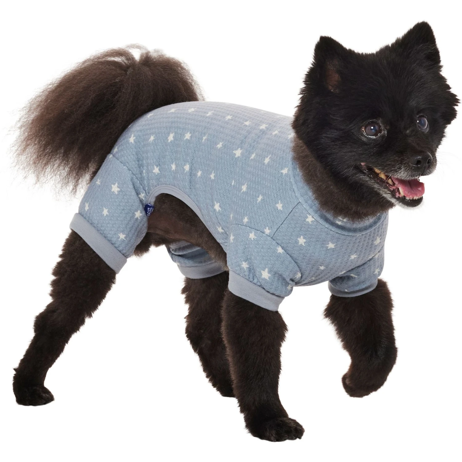 Frisco Cozy Waffle Knit Dog & Cat PJs, Starry Night 3 Frisco Cozy Waffle Knit Dog & Cat PJs, Starry Night