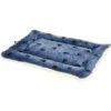 MidWest Quiet Time Fleece Reversible Dog Crate Mat, Blue Paw Print -Dog Supplies Shop 74365 MAIN. AC SS1800 V1542225454