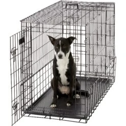 MidWest Solutions Series Side By Side Double Door Collapsible SUV Dog Crate -Dog Supplies Shop 74371 PT3. AC SS1800 V1569015436