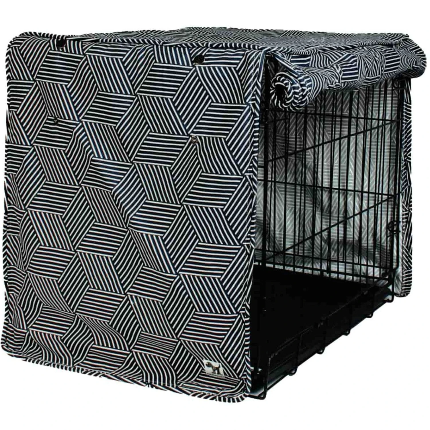 Molly Mutt Dog Crate Cover, Rough Gem 4 Molly Mutt Dog Crate Cover, Rough Gem - Image 2