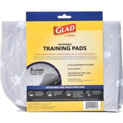 Glad For Pets Washable Training Dog Potty Pad, 2 Count -Dog Supplies Shop 762750 PT2. AC SS1800 V1674772904