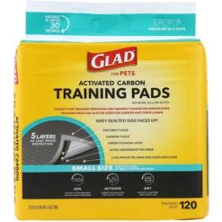 Glad For Pets Carbon Activated Training Dog Potty Pads, Small -Dog Supplies Shop 762790 PT1. AC SS1800 V1678300377