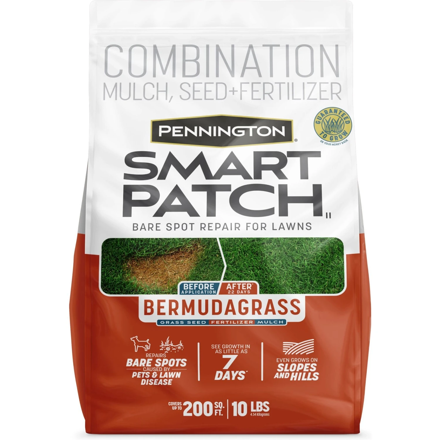 Pennington Smart Patch Bermudagrass Mix Dog Lawn-Treatment & Grass Saver 3 Pennington Smart Patch Bermudagrass Mix Dog Lawn-Treatment & Grass Saver