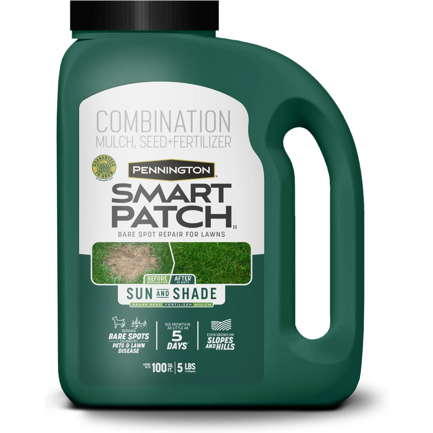 Pennington Smart Patch Sun & Shade Mix Dog Lawn-Treatment & Grass Saver 3 Pennington Smart Patch Sun & Shade Mix Dog Lawn-Treatment & Grass Saver