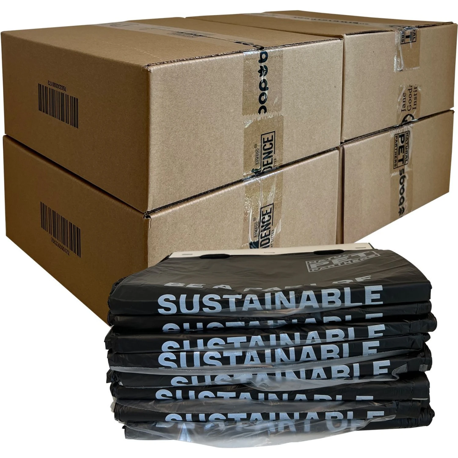 Natural Pet Partners USDA Certified Biobased Flat Header Pull-Strap Dog Waste Bags, 3,200 Count 3 Natural Pet Partners USDA Certified Biobased Flat Header Pull-Strap Dog Waste Bags, 3,200 Count