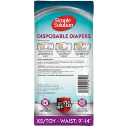Simple Solution Disposable Female Dog Diapers & Fruitables Skinny Minis Pumpkin & Berry Flavor Dog Treats -Dog Supplies Shop 774670 PT2. AC SS1800 V1676391636