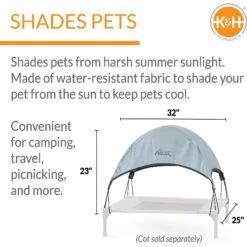 K&H Pet Products Canopy Add On For Elevated Dog Bed 9 K&H Pet Products Canopy Add On For Elevated Dog Bed -Dog Supplies Shop 78461 PT1. AC SS1800 V1624629175