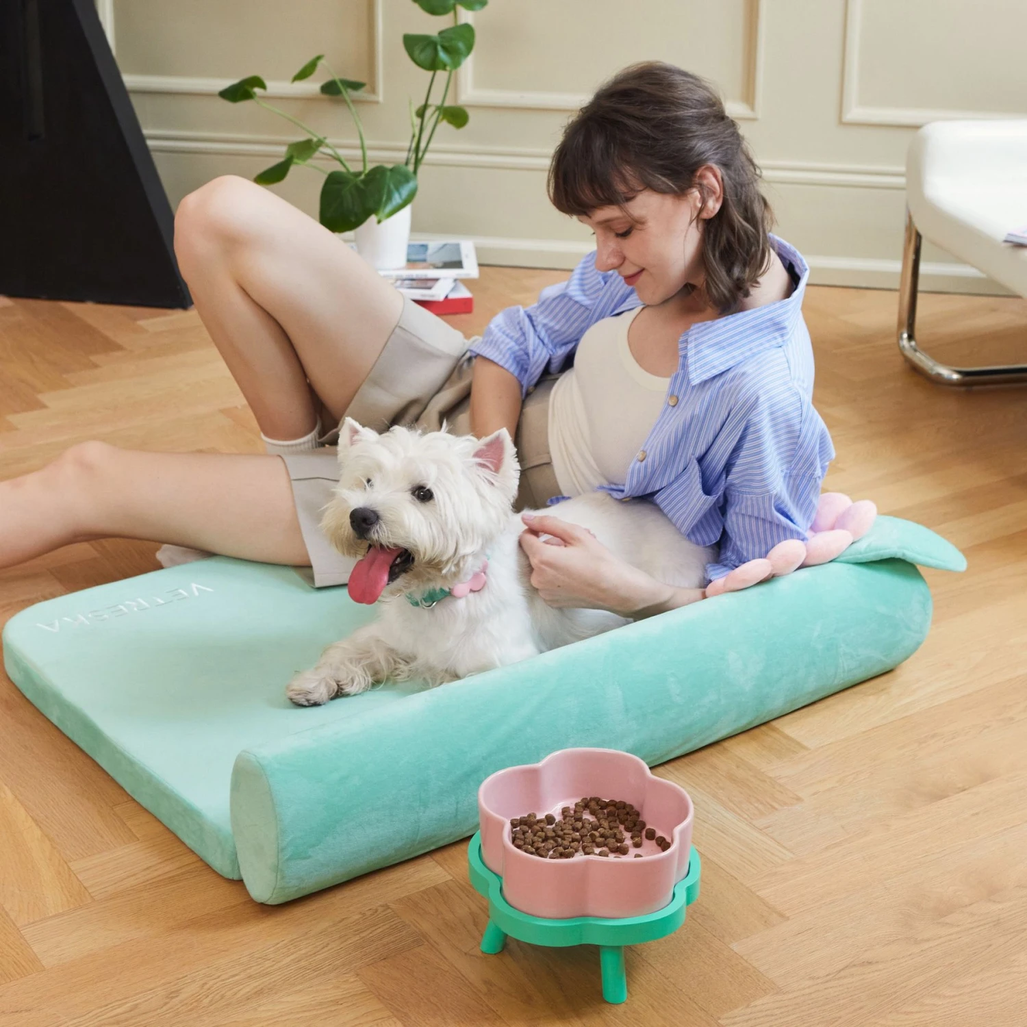 VETRESKA Flora Sofa Cat & Dog Bed 10 VETRESKA Flora Sofa Cat & Dog Bed - Image 8
