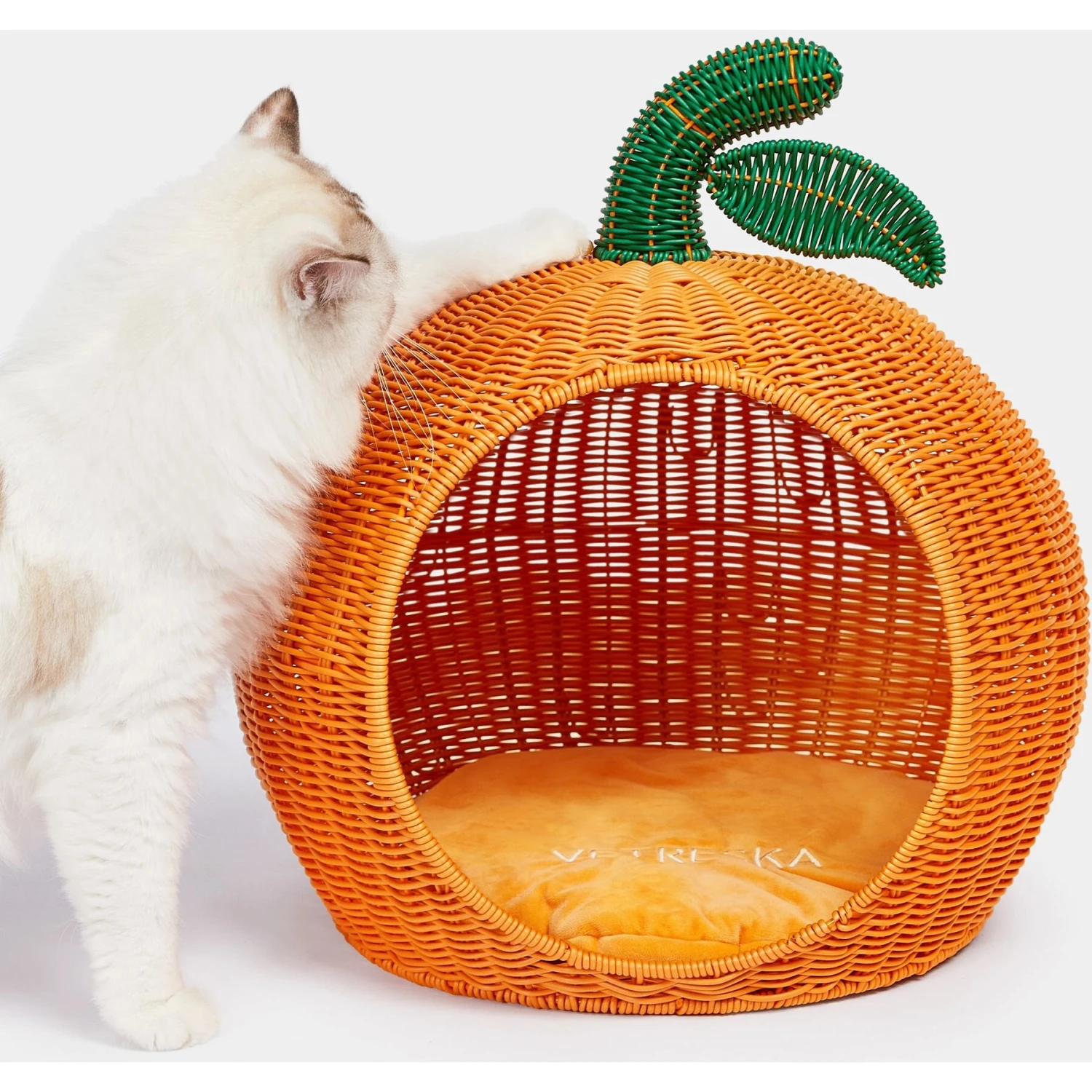 VETRESKA Rattan Cat & Dog Bed 4 VETRESKA Rattan Cat & Dog Bed - Image 2