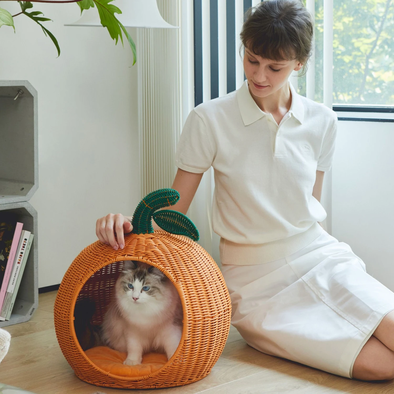 VETRESKA Rattan Cat & Dog Bed 9 VETRESKA Rattan Cat & Dog Bed - Image 7