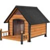 Aivituvin Strong Iron Frame Outdoor Dog House With Porch, Small -Dog Supplies Shop 812766 MAIN. AC SS1800 V1679591962