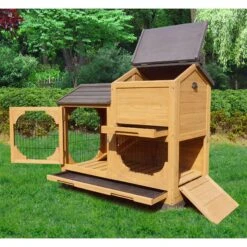 ZooVilla Indoor & Outdoor Bunny Lounge, Brown 10 ZooVilla Indoor & Outdoor Bunny Lounge, Brown -Dog Supplies Shop 823966 PT2. AC SS1800 V1683568191