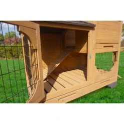 ZooVilla Indoor & Outdoor Bunny Lounge, Brown 12 ZooVilla Indoor & Outdoor Bunny Lounge, Brown -Dog Supplies Shop 823966 PT4. AC SS1800 V1683560600