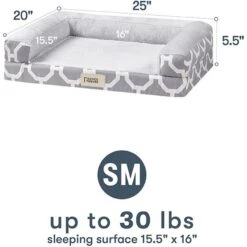 Friends Forever Harper Orthopedic Couch Bolster Sofa With Removable Cover Cat & Dog Bed, Grey 16 Friends Forever Harper Orthopedic Couch Bolster Sofa With Removable Cover Cat & Dog Bed, Grey -Dog Supplies Shop 851342 PT6. AC SS1800 V1683835962