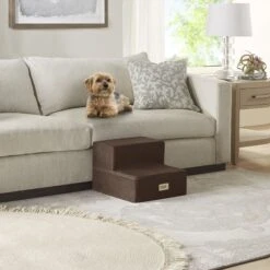 Friends Forever Milo 2-Step Non-Slip Small Dog & Cat Stairs -Dog Supplies Shop 851406 PT5. AC SS1800 V1683836237